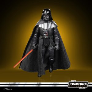 Darth Vader vintage figure with lightsaber